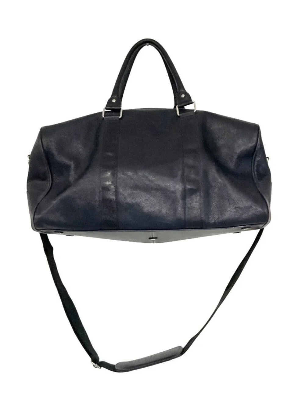 Cole Haan Pebble Duffle Bag in Navy Blue Mens Travel Tote Luggage